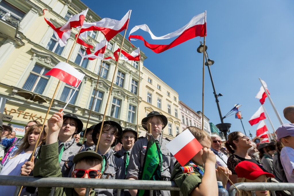 Obchody Święta Trzeciego Maja w Bydgoszczy, fot. Tomasz Czachorowski/eventphoto dla UMWKP