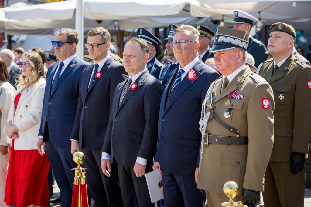 Obchody Święta Trzeciego Maja w Bydgoszczy, fot. Tomasz Czachorowski/eventphoto dla UMWKP