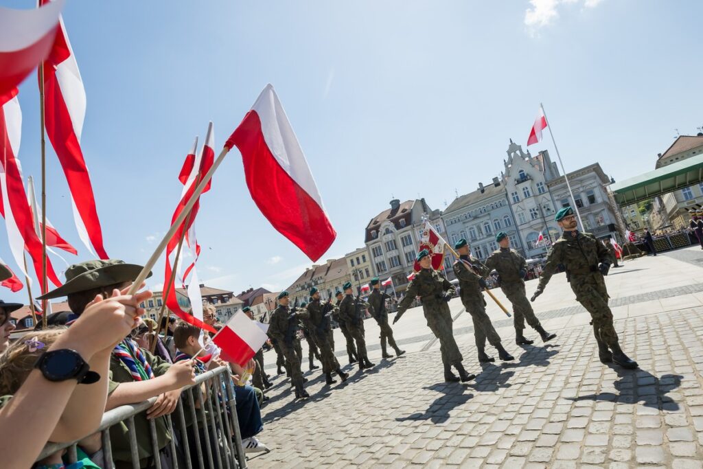 Obchody Święta Trzeciego Maja w Bydgoszczy, fot. Tomasz Czachorowski/eventphoto dla UMWKP