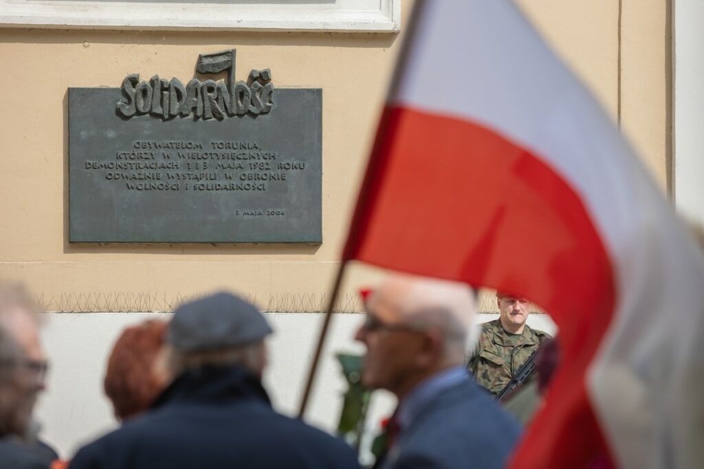 Obchody Święta Trzeciego Maja w Toruniu, fot. Mikołaj Kuras dla UMWKP