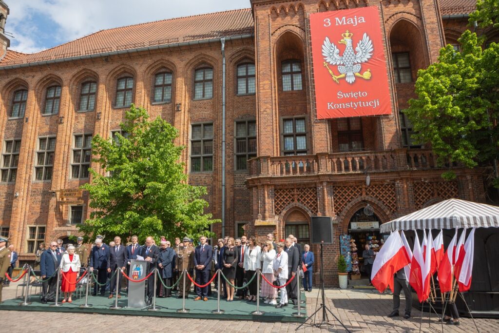 Obchody Święta Trzeciego Maja w Toruniu, fot. Mikołaj Kuras dla UMWKP