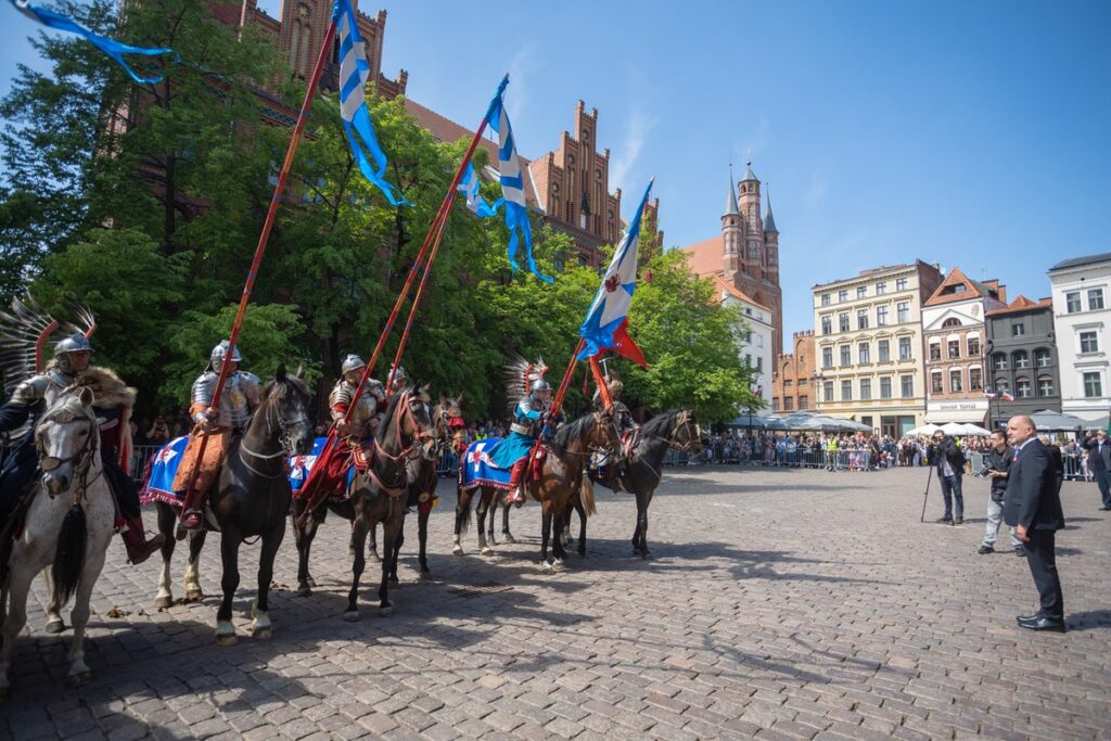 Obchody Święta Trzeciego Maja w Toruniu, fot. Mikołaj Kuras dla UMWKP