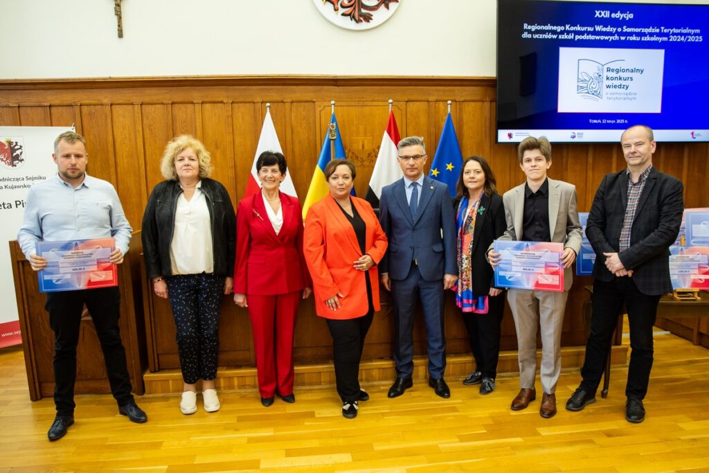 Finał XXII edycji Regionalnego Konkursu Wiedzy o Samorządzie Terytorialnym dla uczniów szkół podstawowych. Fot. Andrzej Goiński UMWKP