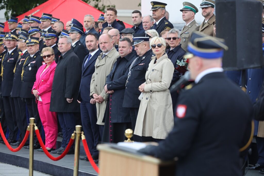 Wojewódzkie obchody Dnia Strażaka w Chełmnie, fot. Mikołaj Kuras dla UMWKP