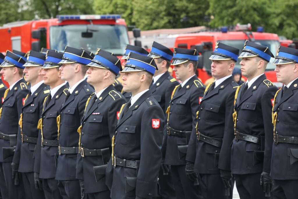 Wojewódzkie obchody Dnia Strażaka w Chełmnie, fot. Mikołaj Kuras dla UMWKP