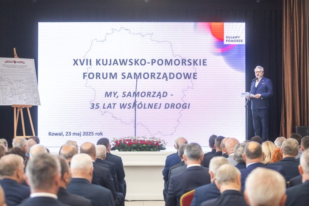 Kujawsko-Pomorskie Forum Samorządowe Kowal 2025, fot. Szymon Zdziebło/tarantoga dla UMWKP