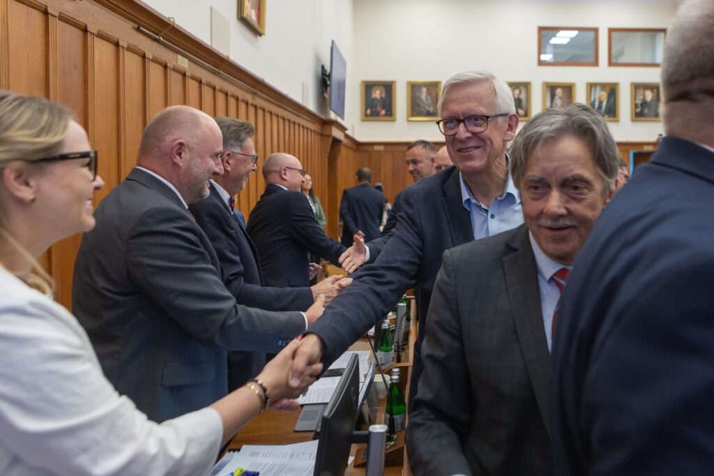 Discharge session of the Regional Parliament, 26 May 2025, Photo by Mikołaj Kuras for UMWKP Discharge session of the Regional Parliament, 26 May 2025, Photo by Mikołaj Kuras for UMWKP