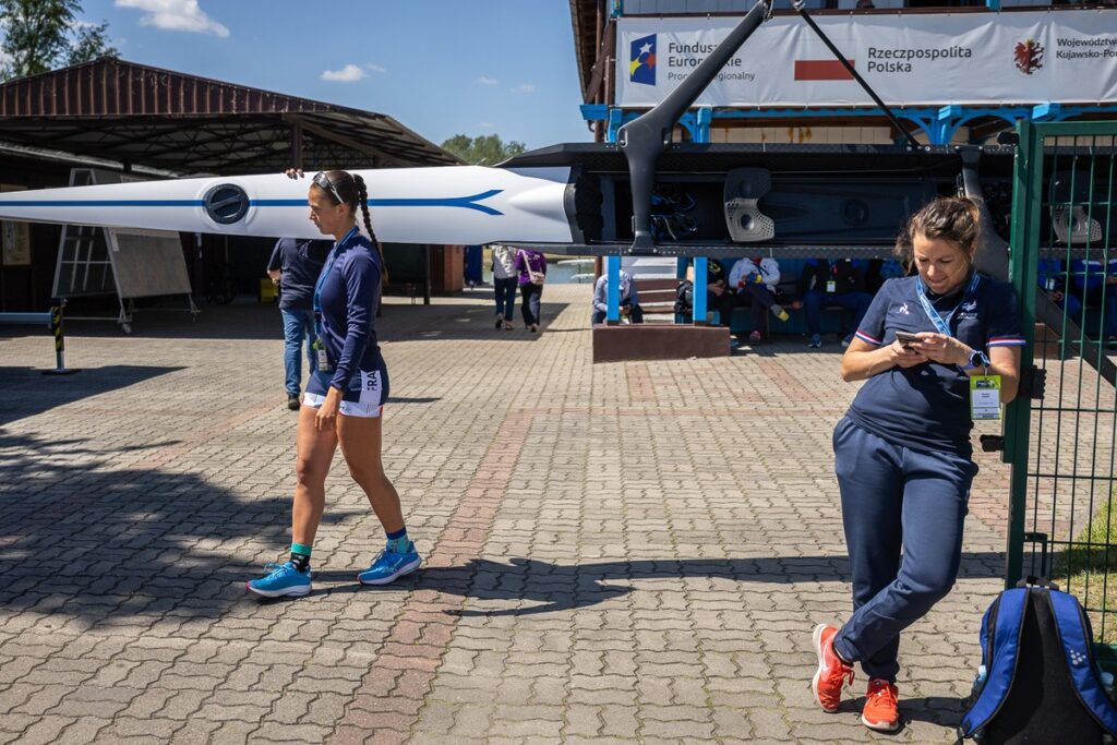 Mistrzosta Europy Juniorów U19 we wioślarstwie w Kruszwicy, fot. Szymon Zdziebło, tarantoga.pl dla UMWKP