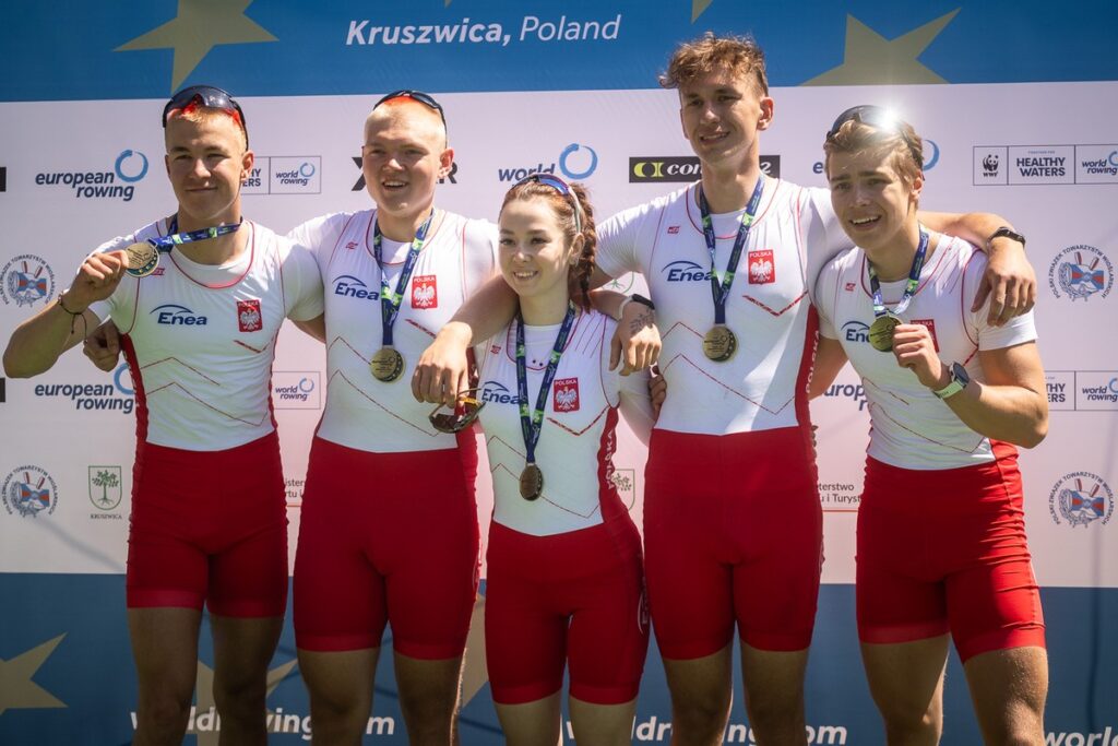 Mistrzosta Europy Juniorów U19 we wioślarstwie w Kruszwicy, fot. Szymon Zdziebło, tarantoga.pl dla UMWKP