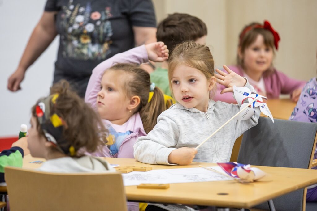 Dzień Dziecka w Urzędzie Marszałkowskim, fot. Andrzej Goiński/UMWKP