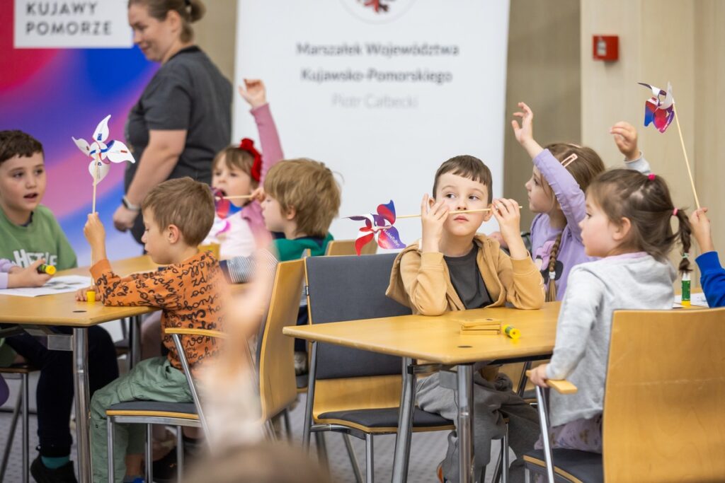 Dzień Dziecka w Urzędzie Marszałkowskim, fot. Andrzej Goiński/UMWKP