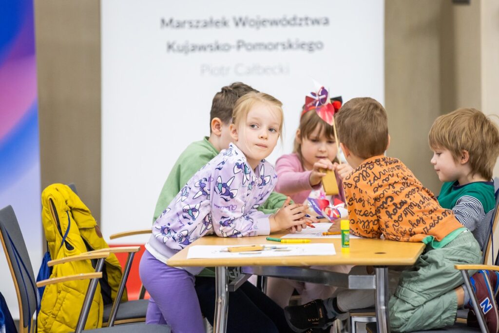 Dzień Dziecka w Urzędzie Marszałkowskim, fot. Andrzej Goiński/UMWKP