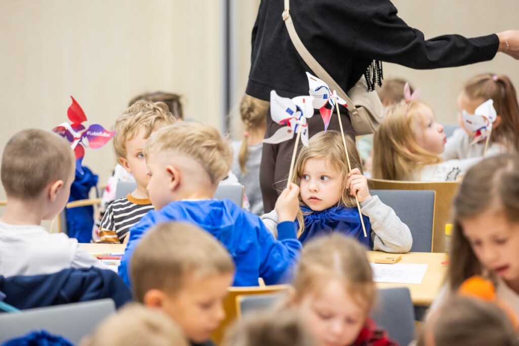 Dzień Dziecka w Urzędzie Marszałkowskim, fot. Andrzej Goiński/UMWKP