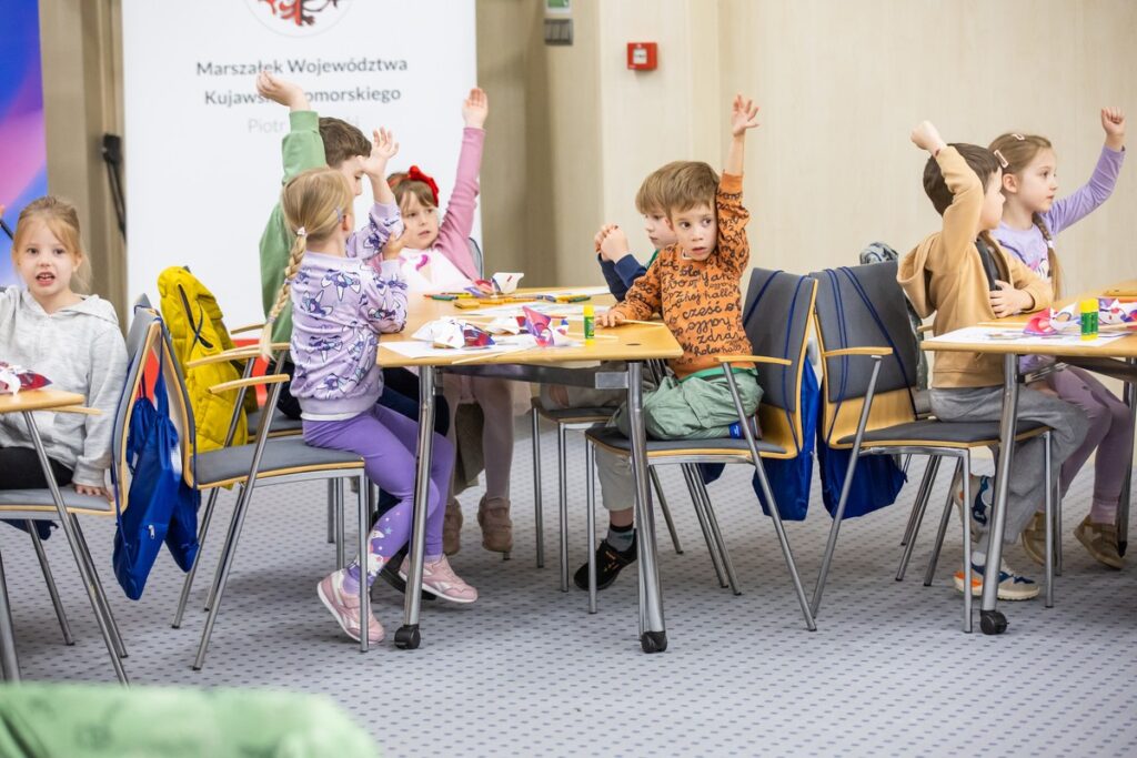 Dzień Dziecka w Urzędzie Marszałkowskim, fot. Andrzej Goiński/UMWKP
