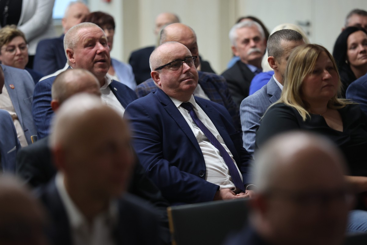Spotkanie z sołtysami powiatu toruńskiego, fot. Mikołaj Kuras dla UMWKP