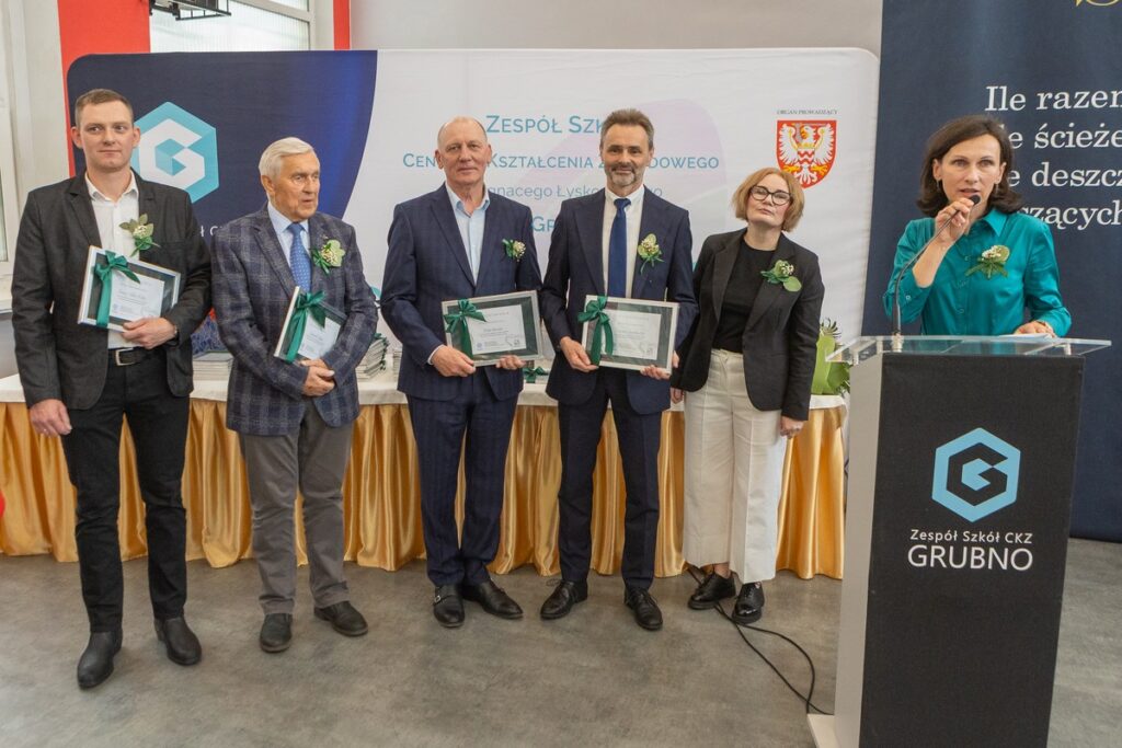 30 May 2025, 70th anniversary of the school in Grubno, photo by Mikołaj Kuras for UMWKP