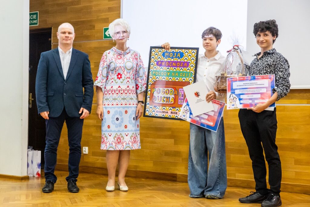 Award ceremony for the competition ‘Giantesses of Kujawsko-Pomorskie – Courageous Women’, photo: Andrzej Goiński/UMWKP