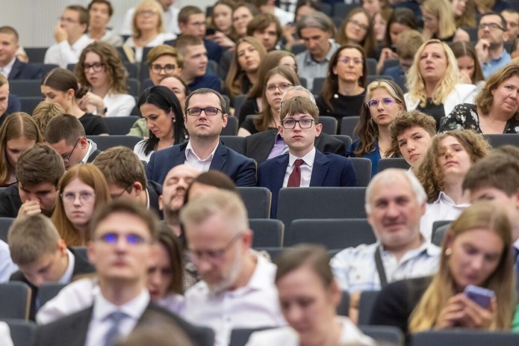 Spotkanie ze stypendystami, 2 czerwca 2025 r., fot. Szymon Zdziebło/tarantoga.pl dla UMWKP