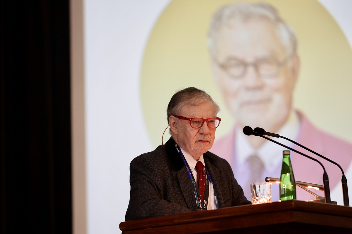 Spotkanie z prof. Weilerem w Auli UMK, fot. Andrzej Goiński/UMWKP