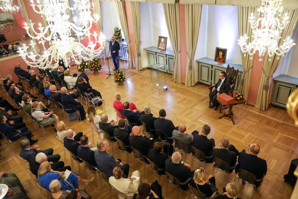 Presentation of the Fides et Ratio Award to Prof. Weiler, photo: Szymon Zdziebło/tarantoga.pl for UMWKP