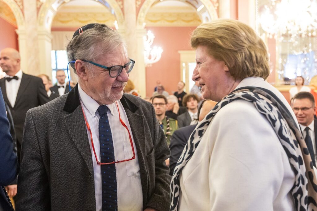 Presentation of the Fides et Ratio Award to Prof. Weiler, photo: Szymon Zdziebło/tarantoga.pl for UMWKP