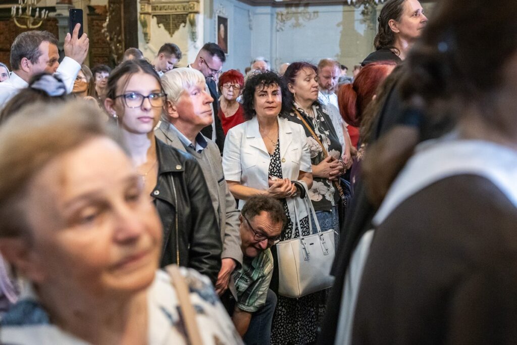 Ingres biskupa Arkadiusza Okroja, fot. Szymon Zdziebło/tarantoga.pl dla UMWKP
