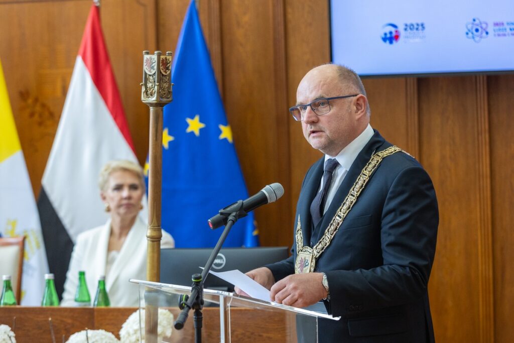 Uroczysta sesja sejmiku z okazji Święta Województwa, Toruń, 9 czerwca 2025 r., fot. Mikołaj Kuras dla UMWKP