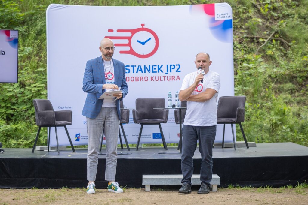 Przystanek JP2, fot. Mikołaj Kuras dla UMWKP