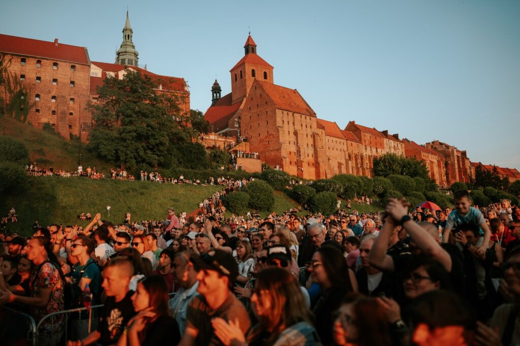 Grudziądz, concert ‘Przystań wolności’ (Harbour of Freedom), photo by Adrian Chmielewski