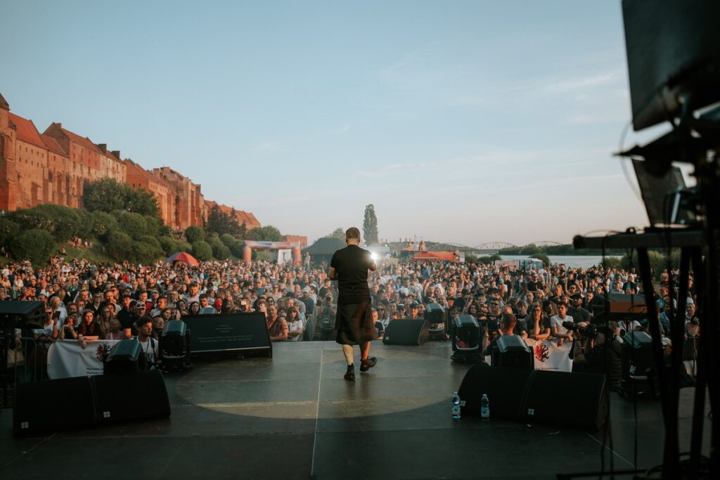 Grudziądz, concert ‘Przystań wolności’ (Harbour of Freedom), photo by Adrian Chmielewski