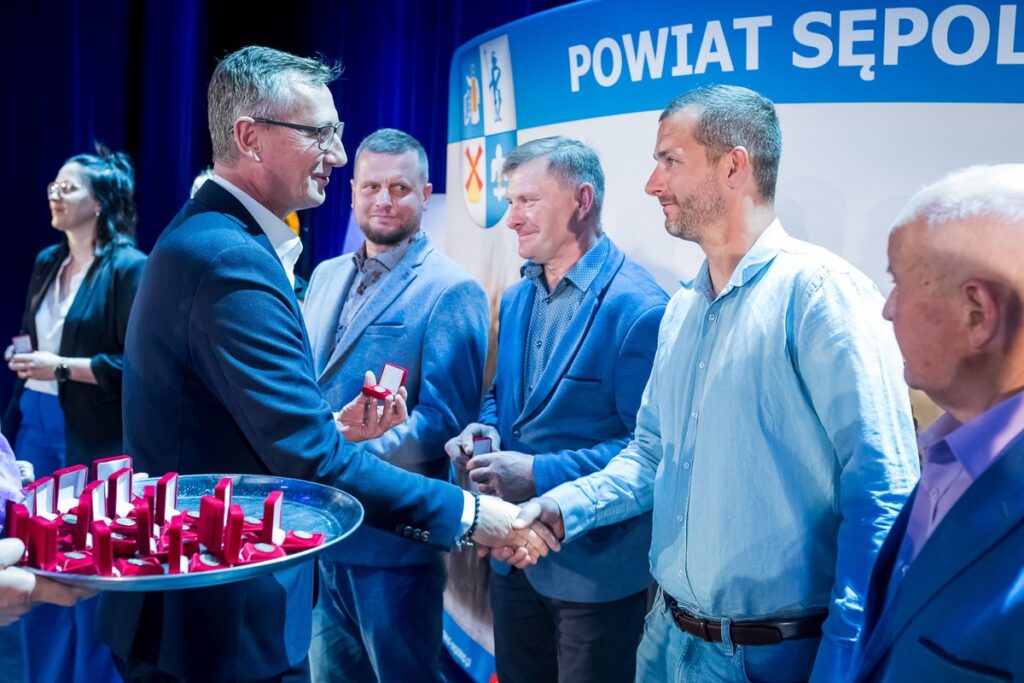 Spotkanie z sołtysami powiatu sępoleńskiego, fot. Tomasz Czachorowski/eventphoto dla UMWKP