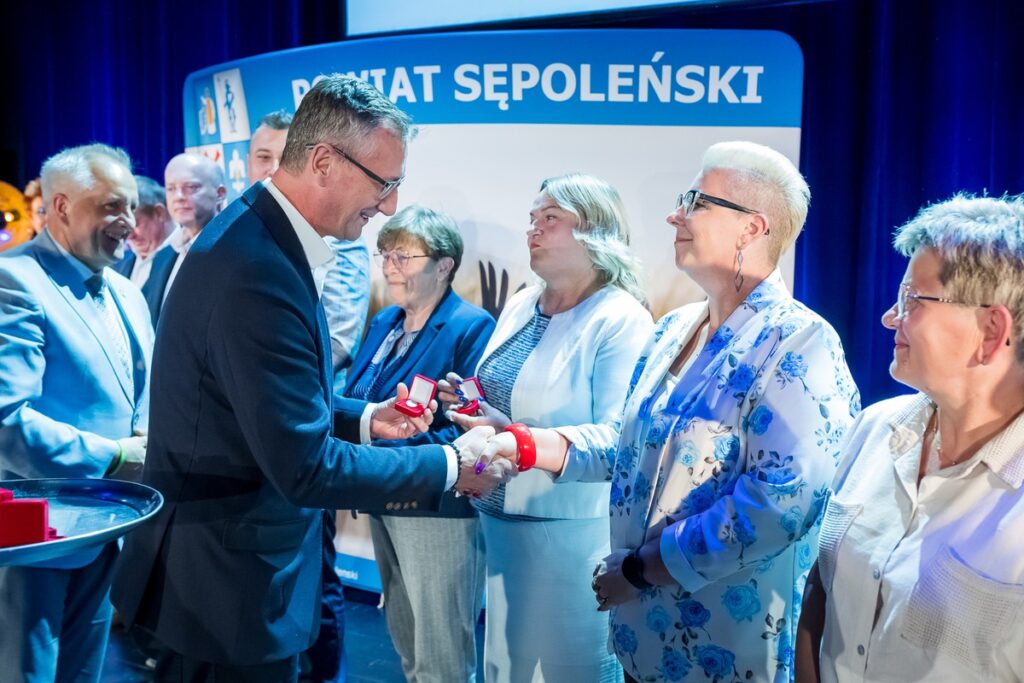Spotkanie z sołtysami powiatu sępoleńskiego, fot. Tomasz Czachorowski/eventphoto dla UMWKP