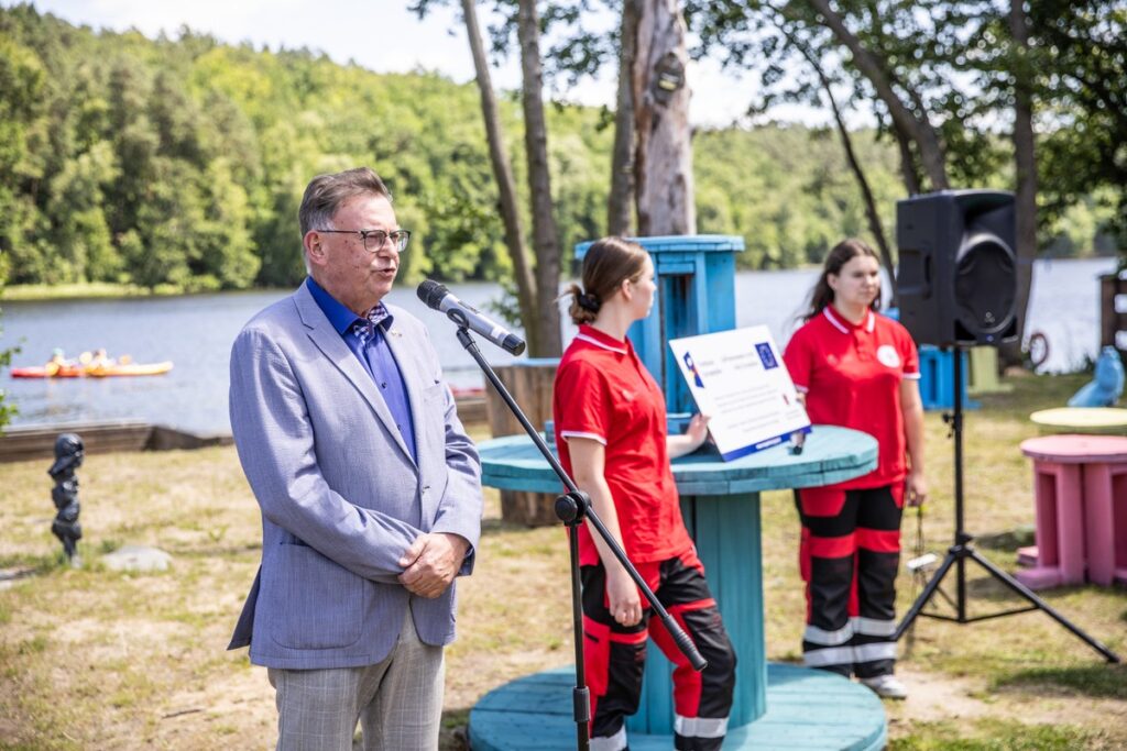 Inauguration of the WOPR summer season in Tleń, photo by Andrzej Goiński