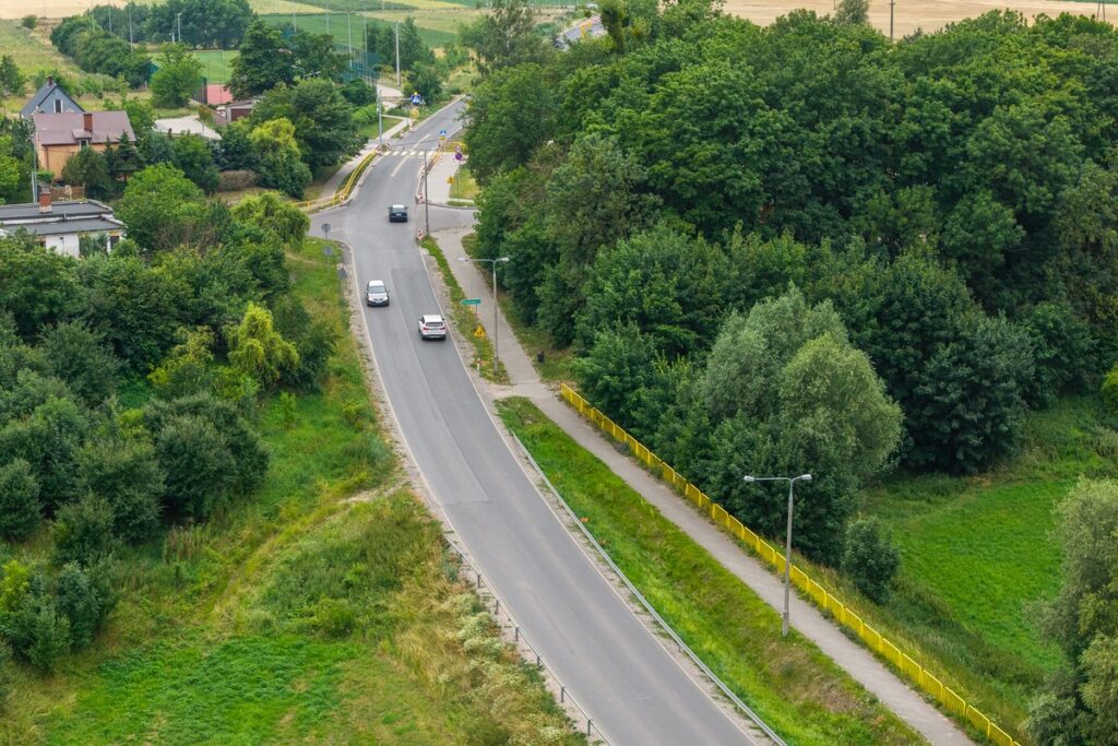 Modernizacja DW 268, fot. Szymon Zdziebło/tarantoga.pl dla UMWKP