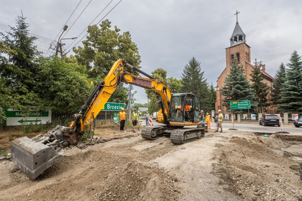 Modernizacja DW 268, fot. Szymon Zdziebło/tarantoga.pl dla UMWKP