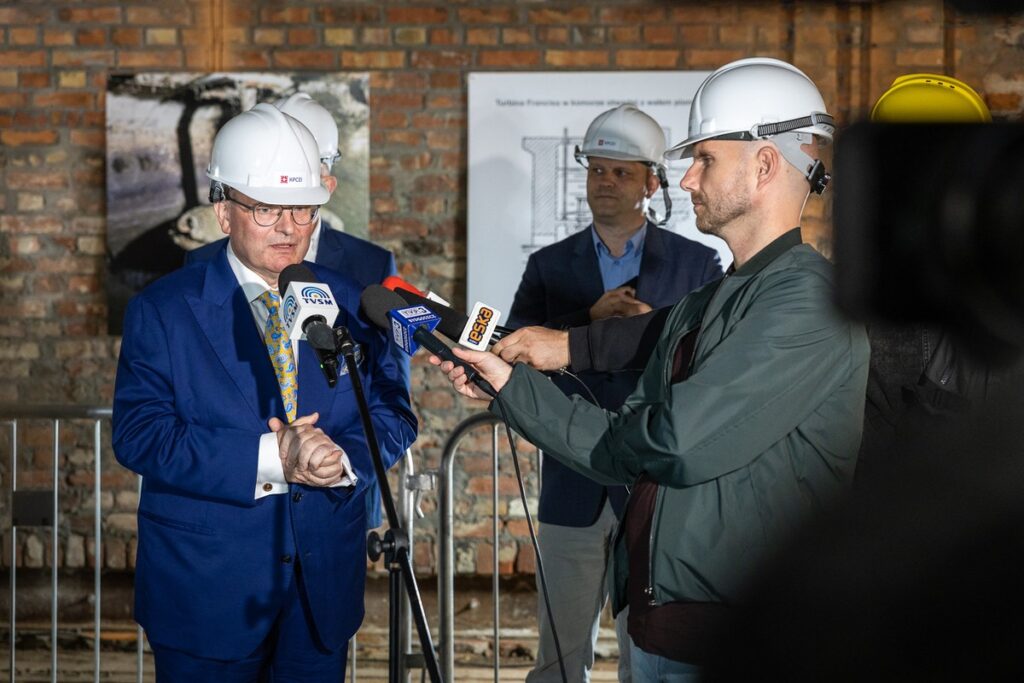 Visit to the Młyn Energii Construction Site in Grudziądz, photo by Szymon Zdziebło / tarantoga for UMWKP