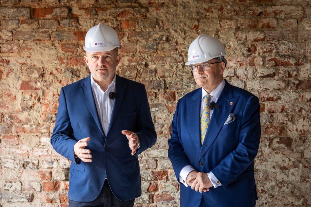 Visit to the Młyn Energii Construction Site in Grudziądz, photo by Szymon Zdziebło / tarantoga for UMWKP
