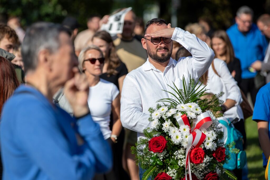 Wojewódzkie obchody Narodowego Dnia Pamięci Powstania Warszawskiego w Toruniu, fot. Agnieszka Bielecka dla UMT