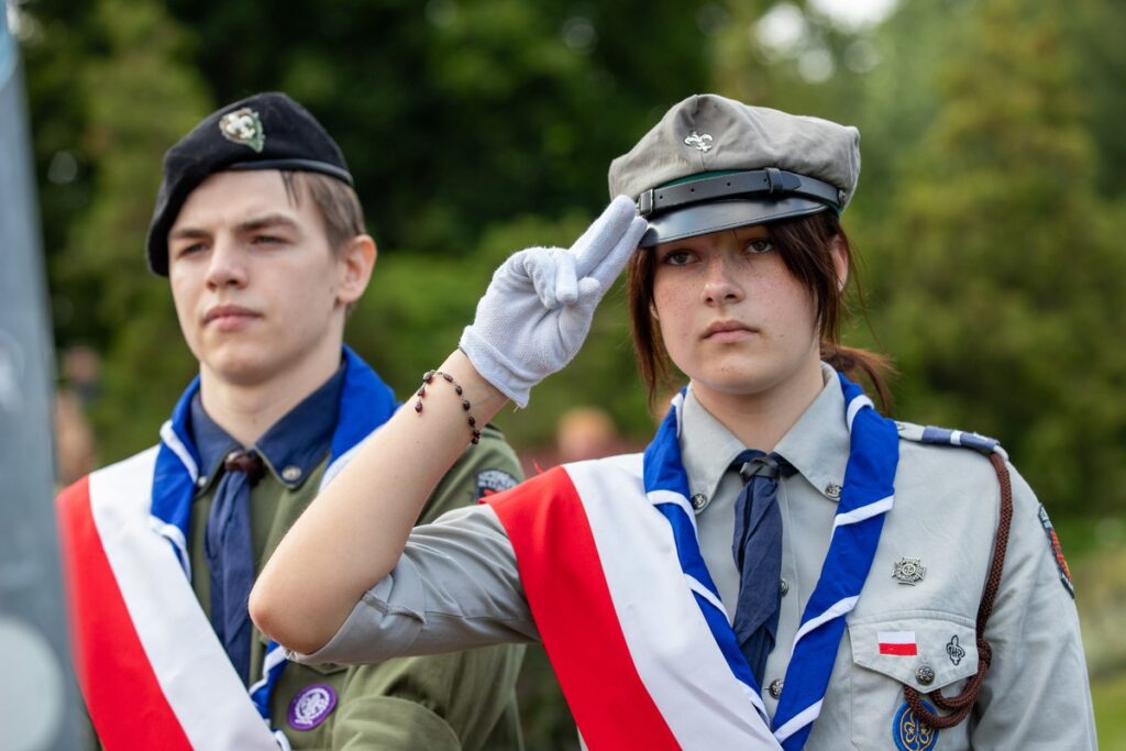 Wojewódzkie obchody Narodowego Dnia Pamięci Powstania Warszawskiego w Toruniu, fot. Agnieszka Bielecka dla UMT