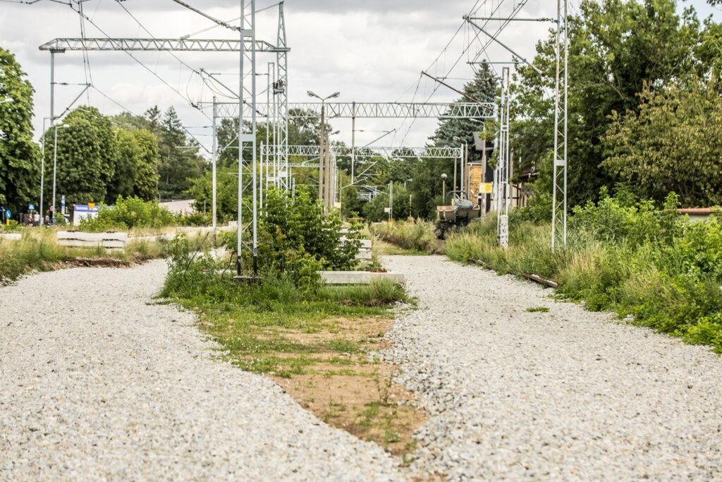 Remont linii kolejowej Aleksandrów Kujawski – Ciechocinek, fot. Andrzej Goiński/UMWKP