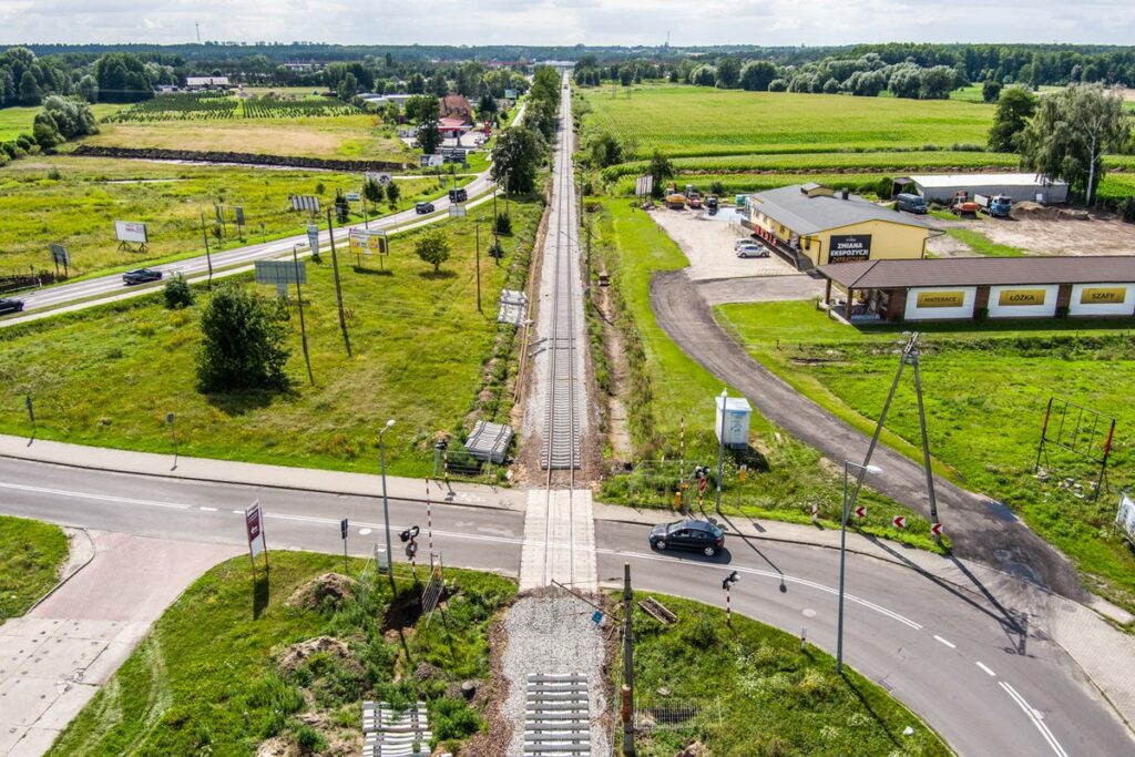 Remont linii kolejowej Aleksandrów Kujawski – Ciechocinek, fot. Andrzej Goiński/UMWKP