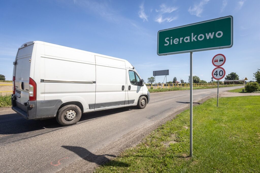 Modernizacja drogi wojewódzkiej nr 554 Sierakowo-Kowalewo Pomorskie, fot. Szymon Zdziebło/tarantoga.pl dla UMWKP