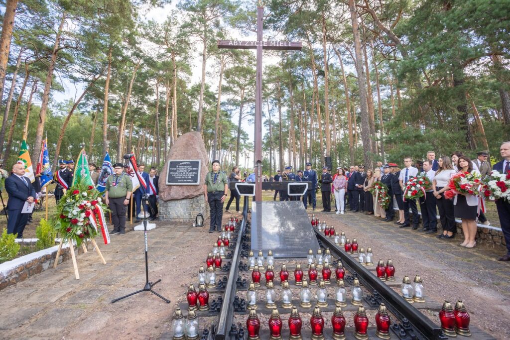 Ceremony commemorating the victims of the Otłoczyn disaster, August 19, 2025, photo by Mikołaj Kuras for UMWKP