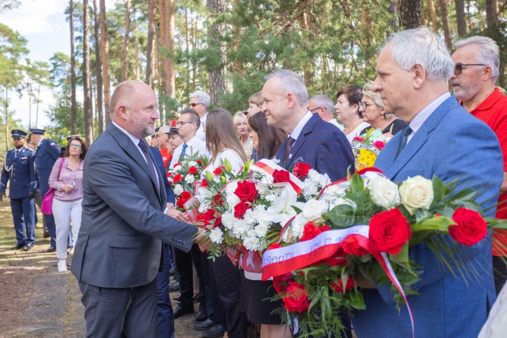 Ceremony commemorating the victims of the Otłoczyn disaster, August 19, 2025, photo by Mikołaj Kuras for UMWKP