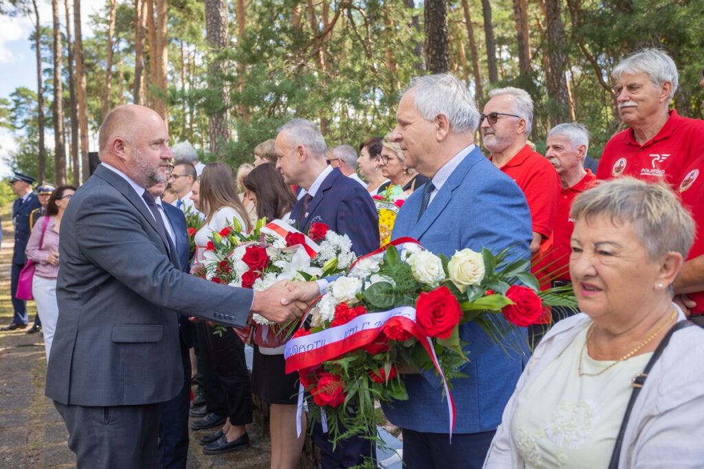Ceremony commemorating the victims of the Otłoczyn disaster, August 19, 2025, photo by Mikołaj Kuras for UMWKP