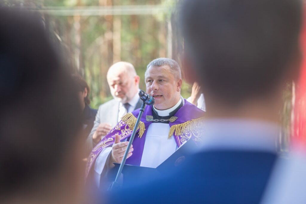 Ceremony commemorating the victims of the Otłoczyn disaster, August 19, 2025, photo by Mikołaj Kuras for UMWKP