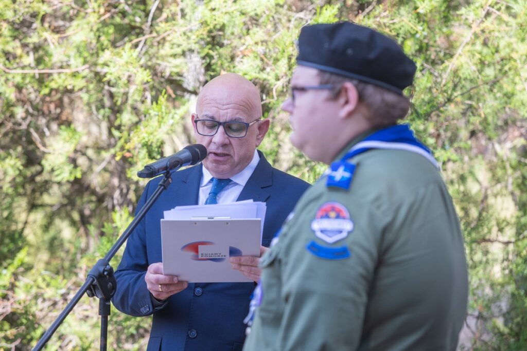 Ceremony commemorating the victims of the Otłoczyn disaster, August 19, 2025, photo by Mikołaj Kuras for UMWKP