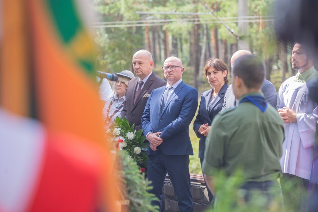 Ceremony commemorating the victims of the Otłoczyn disaster, August 19, 2025, photo by Mikołaj Kuras for UMWKP