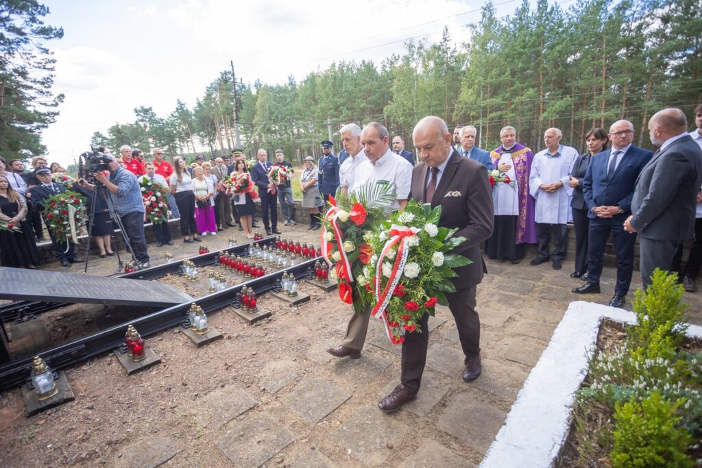 Ceremony commemorating the victims of the Otłoczyn disaster, August 19, 2025, photo by Mikołaj Kuras for UMWKP