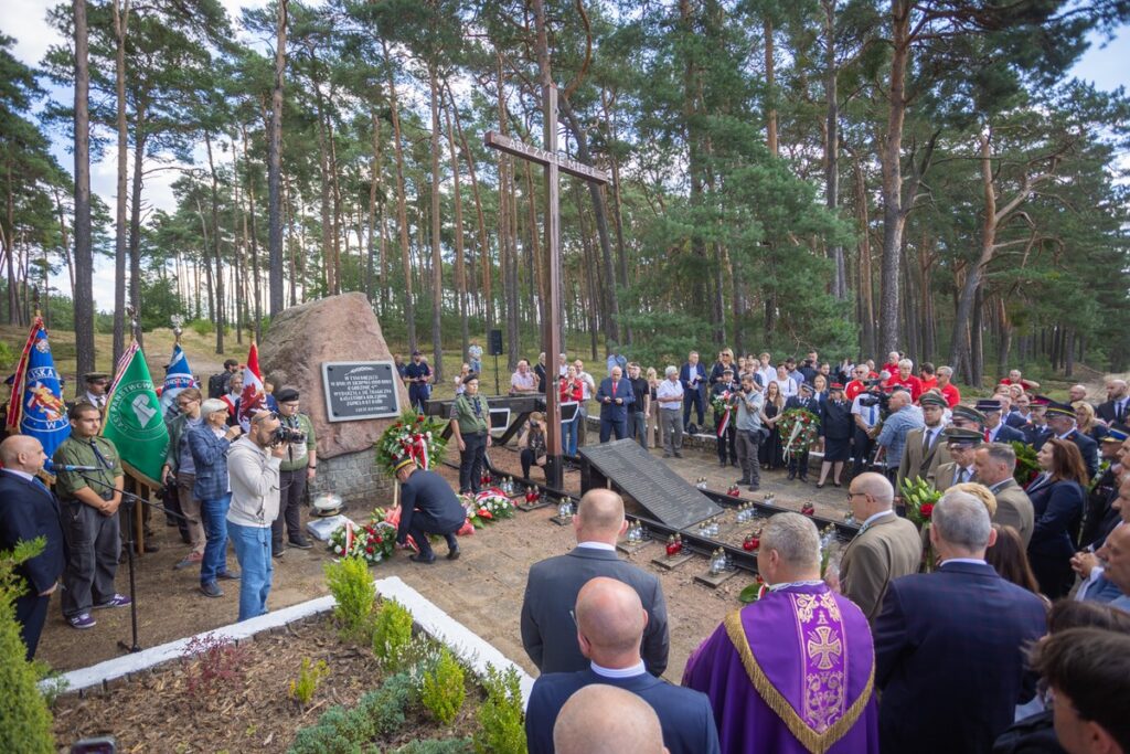 Ceremony commemorating the victims of the Otłoczyn disaster, August 19, 2025, photo by Mikołaj Kuras for UMWKP